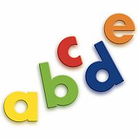 MAGNETIC LETTERS LOWER CASE