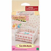 CC CRIB WITH MOBILE--CALICO CRITTERS