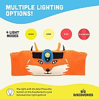 WILDLIGHT HEADBAND/LAMP FOX