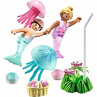 PM MERMAILD CHILDREN W JELLYFISH