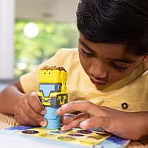 STICKER WOW BULLDOZER