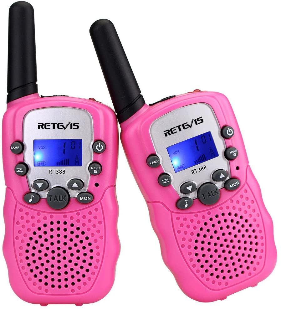 RETEVIS TALKIE SET PINK FLASHLIGHT - Over the Rainbow