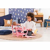 COROLLE HIGH CHAIR PINK