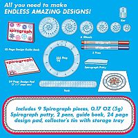 SPIROGRAPH DESIGN SET TIN