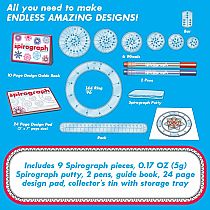 SPIROGRAPH DESIGN SET TIN
