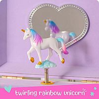 UNICORN RBW JEWELRY BOX 2 DR