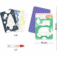 MAGIC COLOURING ON THE ROAD