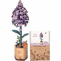 MODERN WOODEN PUZZLE LILAC