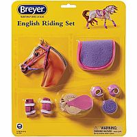 BREYER ENGLISH RIDING SET