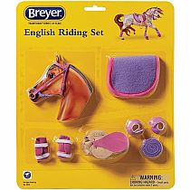 BREYER ENGLISH RIDING SET
