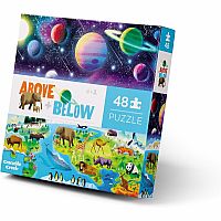 EARTH/SPACE ABOVE AND BELOW 48 PC PUZ