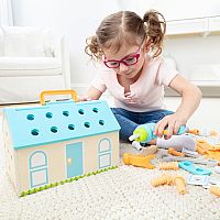 BUILD A HOUSE TOOLBOX SET