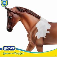 BREYER RED DUN PINTALOOSA
