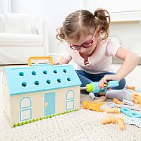 BUILD A HOUSE TOOLBOX SET