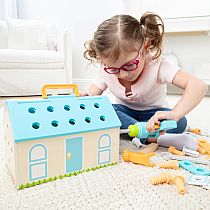 BUILD A HOUSE TOOLBOX SET