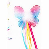 RAINBOW FAIRY HALO AND WAND
