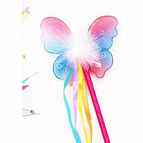 RAINBOW FAIRY HALO AND WAND