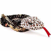 SEQUIN SNAKE LEOPARD
