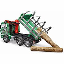 Bruder Timber Truck with Loading Crane