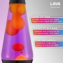 LAVA LAMP 14" AUTUMN DUSK