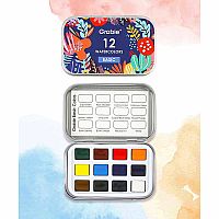 WATERCOLOR PAINT POCKET SET 12