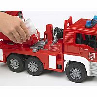 BRUDER FIRETRUCK W PUMP