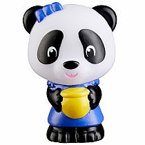 Timber Tots Panda Family set of 4