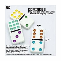 DOUBLE 12 MEXICAN TRAIN DOMINOES UNIV
