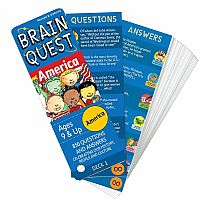 Brain Quest America: 850 Questions and Answers to Challenge the Mind. Teacher-approved!