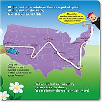 ADVENTURES ACROSS AMERICA INTERACTIVE BOARD BOOK