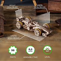 UGEARS COMPACT RACER