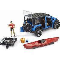 BRUDER JEEP WRANGLER W KAYAK