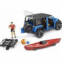 BRUDER JEEP WRANGLER W KAYAK