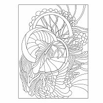 Creative Haven Tranquility Coloring Book