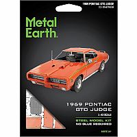 METALEARTH 1969 PONTIAC GTO