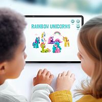 HEY CLAY RAINBOW UNICORNS