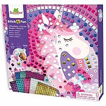 STICK N FUN MOSAIC UNICORNS LG