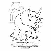 Dinosaurs Coloring Book