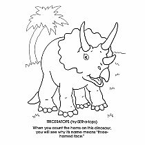 Dinosaurs Coloring Book