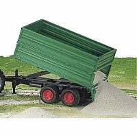 BRUDER TANDEM AXLE TIP TRAILER