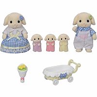 CC FLORA RABBIT FAMILY--CALICO CRITTERS