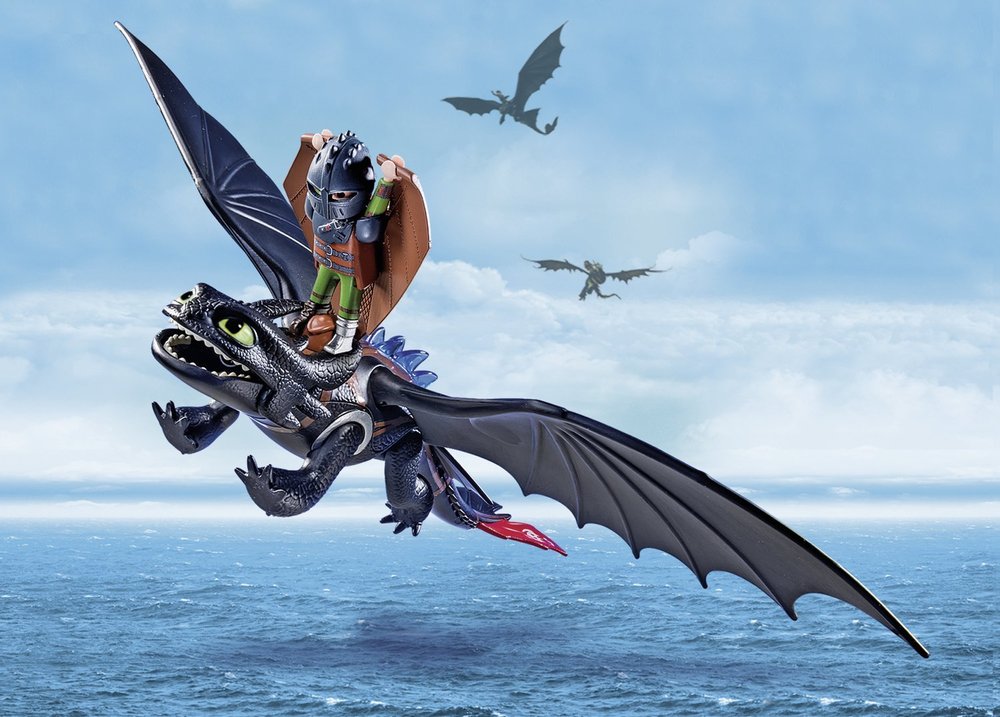 Playmobil Dragons Hiccup And Toothless Play Set