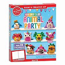 KLUTZ AIR DRY CLAY ANIMAL PARTY