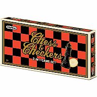 Chess & Checkers Set