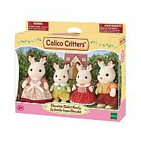 CC CHOCOLATE RABBIT FAMILY--Calico Critters