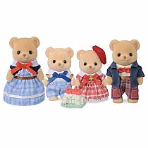 CC BISCUIT BEAR FAMILY-CALICO CRITTERS