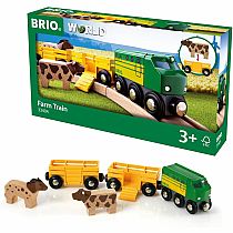 BRIO Farm Railway Set