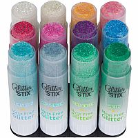 KWIK STIX GLITTER STIX 12 PK