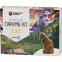 SOAPSTONE CAT