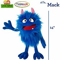 LIVING PUPPETS MACK BLUE MONTER